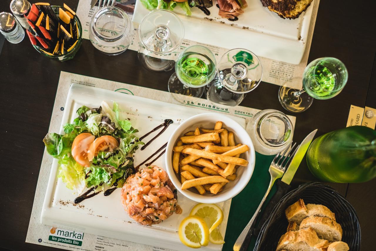 سانت إتيان Hotel Bar Restaurant Le Chaudron Vert المظهر الخارجي الصورة